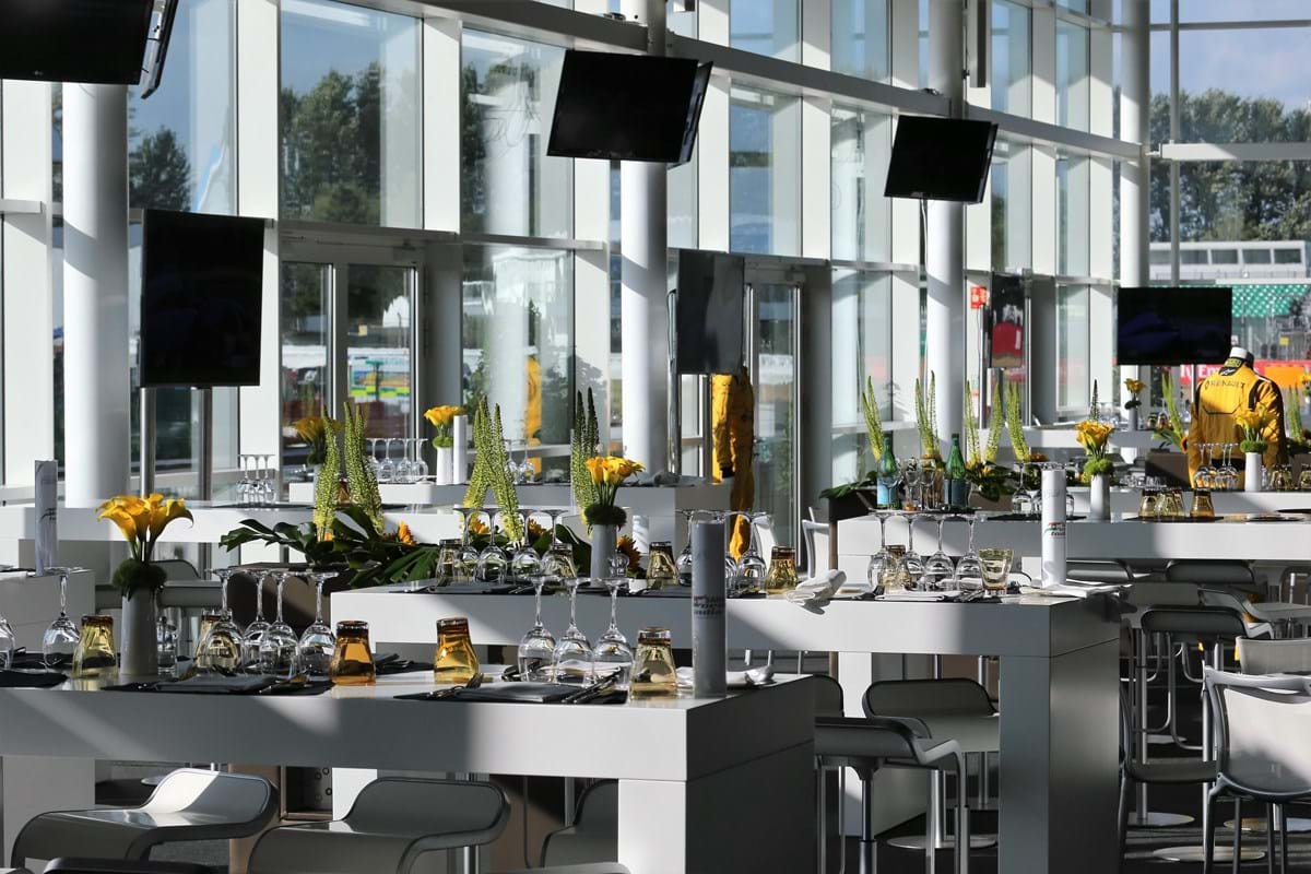 F1 Paddock Club Silverstone British Grand Prix Paddock