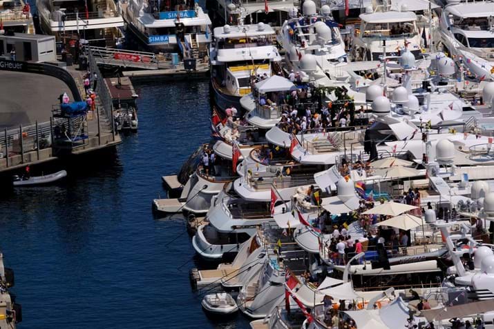 Monaco F1 Trackside Yachts