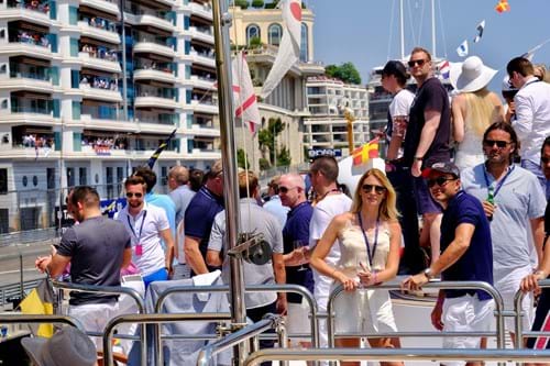 Monaco Grand Prix Yacht Hospitality