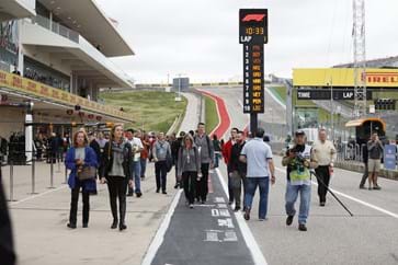 Hospitality Guests at the USA Grand Prix