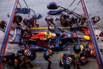 Red Bull Pit Stop Practice