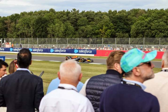 Max Verstappen Passing Ignition Club at Silverstone