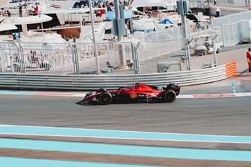 Carlos Sainz at The Abu Dhabi Grand Prix
