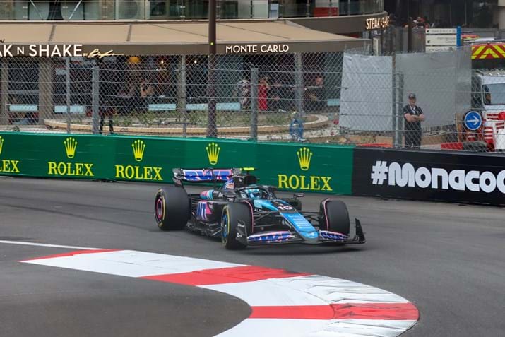 Pierre Gasly Approaching St Devote Hospitality