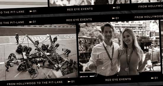 From Hollywood to the Pit Lane: Live the F1 Dream with Red Eye Events