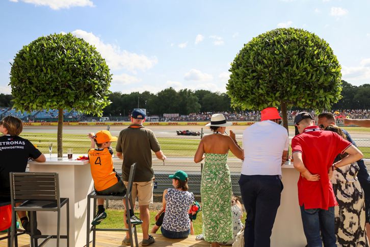 VIP hospitality at British Grand Prix