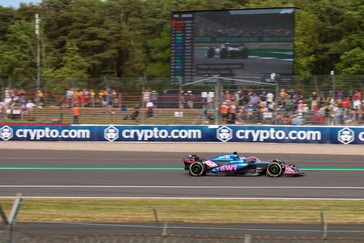 Alpine F1 Car From Ignition Club Silverstone